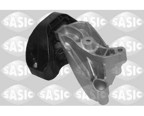 Axle body/engine support bearing