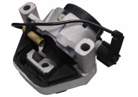 Axle body/engine support bearing