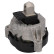Axle body/engine support bearing