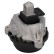 Axle body/engine support bearing
