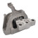 Axle body/engine support bearing