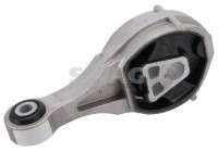 Axle body/engine support bearing
