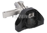 Axle body/engine support bearing