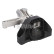 Axle body/engine support bearing