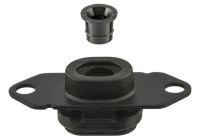 Axle body/engine support bearing