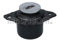 Axle body/engine support bearing