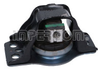 Axle body/motor support bearing