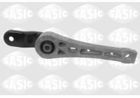 Axle body/engine support bearing