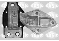 Axle body/engine support bearing