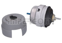 Axle body/engine support bearing