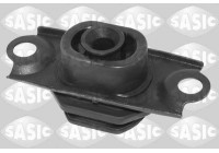 Axle body/engine support bearing