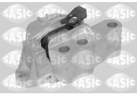 Axle body/engine support bearing