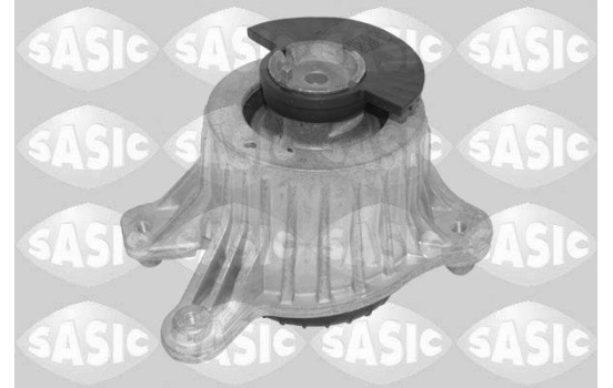 Axle body/engine support bearing