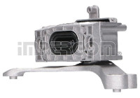 Axle body/engine support bearing