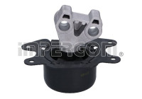 Axle body/engine support bearing