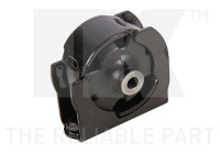 Axle body/engine support bearing