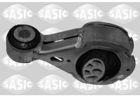 Axle body/engine support bearing