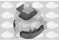 Axle body/engine support bearing