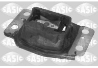 Axle body/engine support bearing