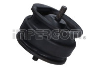 Axle body/engine support bearing