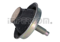 Axle body/engine support bearing