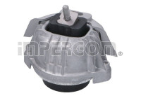 Axle body/engine support bearing