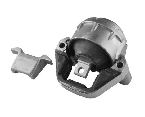 Axle body/engine support bearing