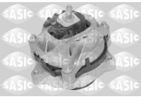 Axle body/engine support bearing