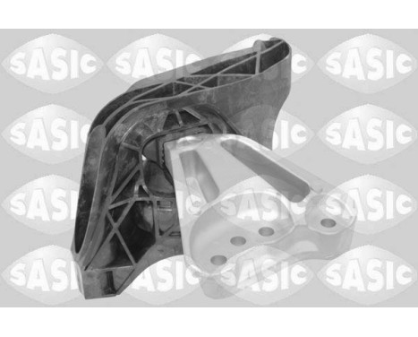Axle body/engine support bearing