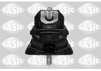 Axle body/engine support bearing