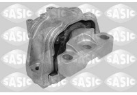 Axle body/engine support bearing