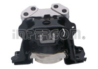 Axle body/engine support bearing