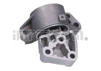 Axle body/engine support bearing