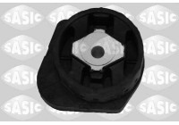 Axle body/engine support bearing
