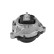 Axle body/engine support bearing