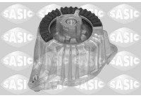 Axle body/engine support bearing