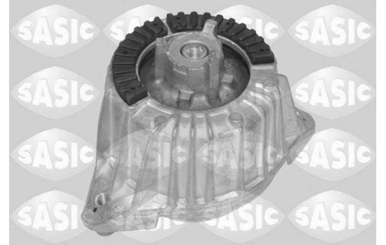 Axle body/engine support bearing