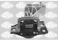 Axle body/engine support bearing