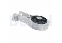 Axle body/engine support bearing