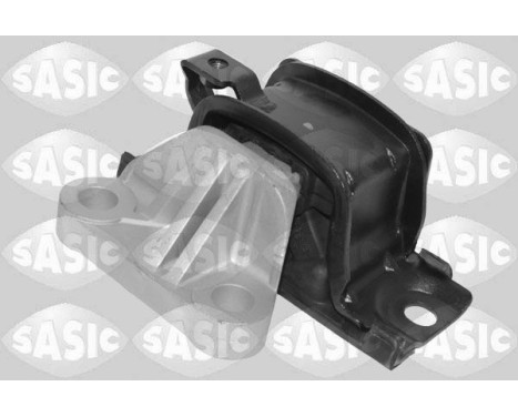 Axle body/engine support bearing