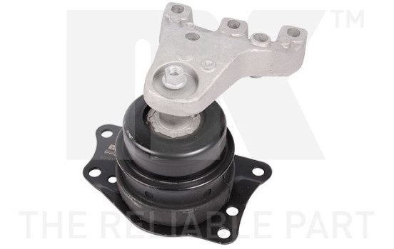 Axle body/engine support bearing