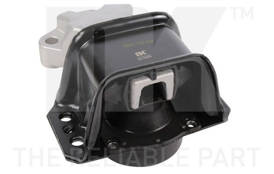 Axle body/engine support bearing