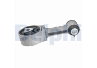Axle body/engine support bearing