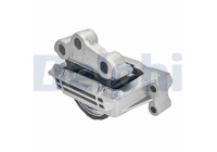 Axle body/engine support bearing