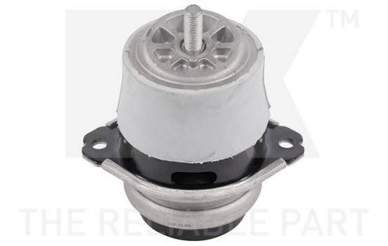 Axle body/engine support bearing