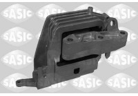 Axle body/engine support bearing