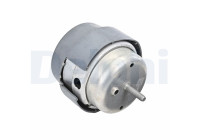 Axle body/engine support bearing