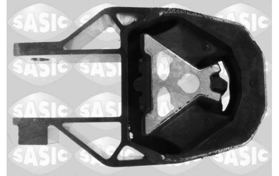 Axle body/engine support bearing