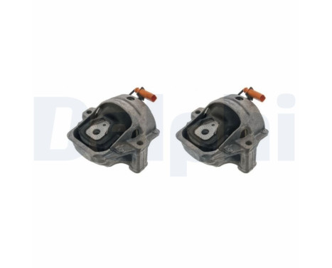 Axle body/engine support bearing