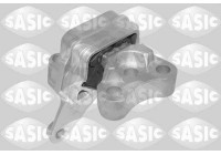 Axle body/engine support bearing